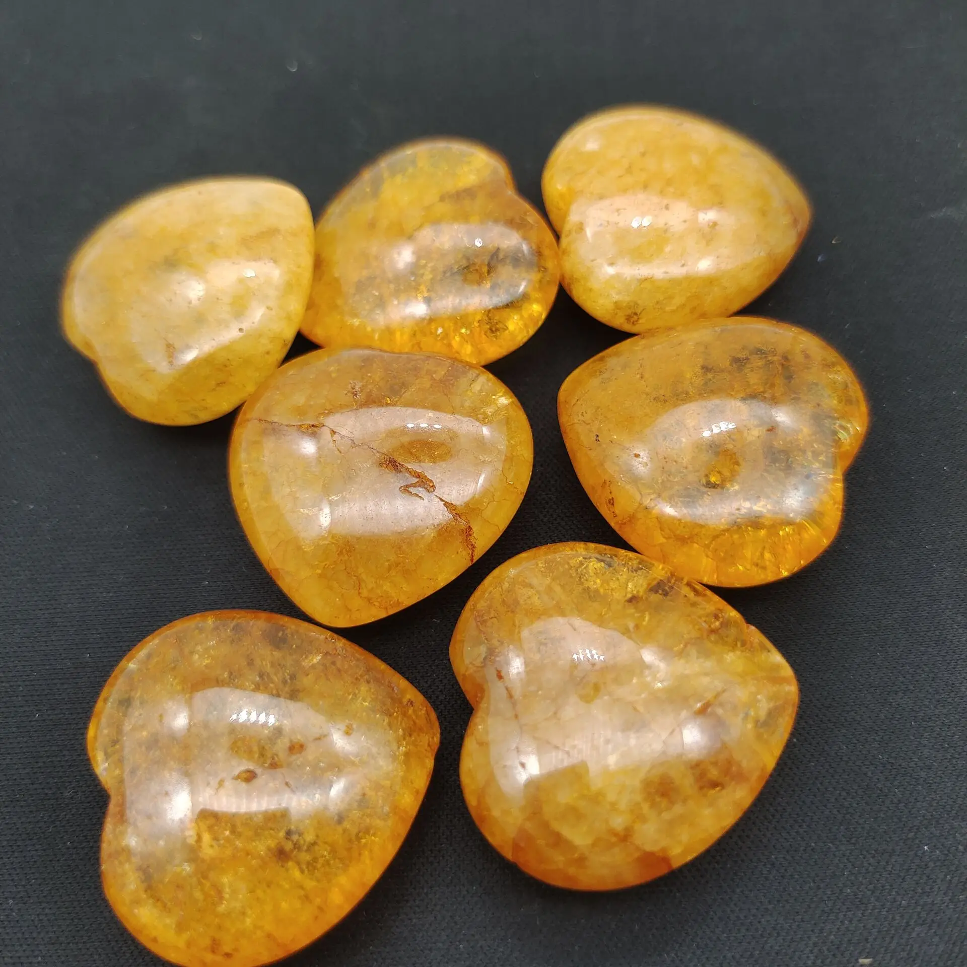 3pcs Piece Natural Yellow Fluorite Love Heart Crystal Guardian Gemstone Mineral Jewelry Natural Stones and Minerals
3pcs Piece Natural Yellow Fluorite Love Heart Crystal Guardian Gemstone Mineral Jewelry Natural Stones and Minerals