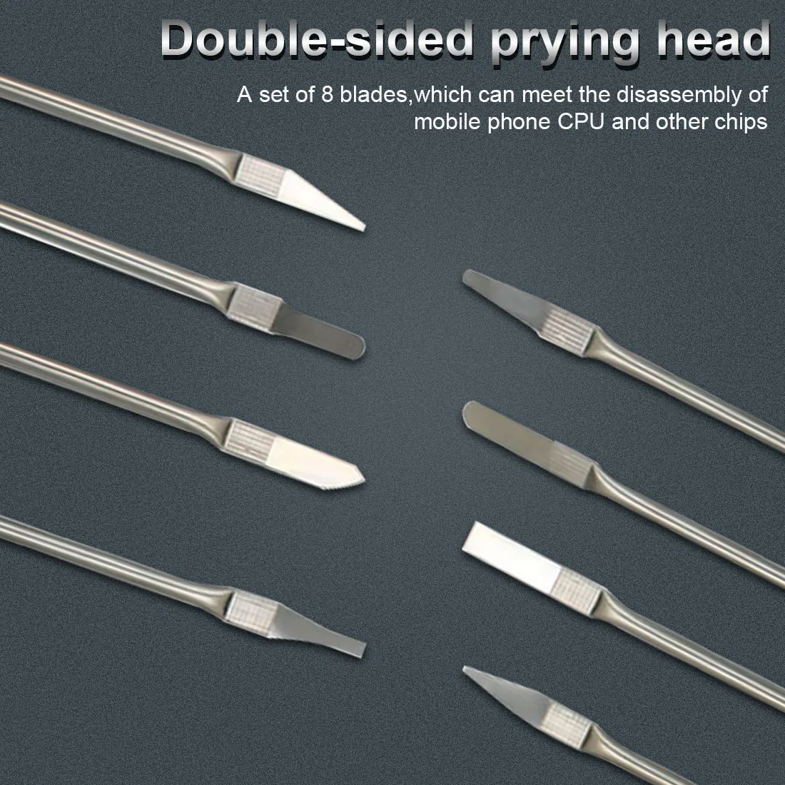 Repair Glue Removal Knife Mobile Phone Tablet Notebook LCD Chip CPU Separation Glue Removal Knife Shell Removal Tool Kits
Repair Glue Removal Knife Mobile Phone Tablet Notebook LCD Chip CPU Separation Glue Removal Knife Shell Removal Tool Kits