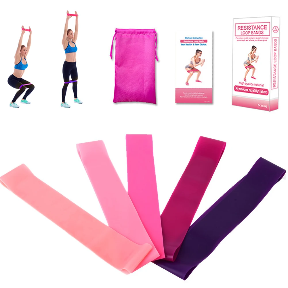 5pcs Fitness Training Rubber Resistance Band Pilates Rubber Sports Fitness Band Gradient Pull Band
5pcs Fitness Training Rubber Resistance Band Pilates Rubber Sports Fitness Band Gradient Pull Band