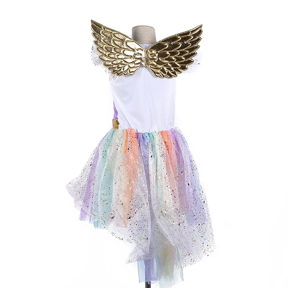 Angel Wings Children's Day Performance Tool Stage Performance Halloween Cosplay Princess With Rainbow Skirt Props Birthday Gift
Angel Wings Children's Day Performance Tool Stage Performance Halloween Cosplay Princess With Rainbow Skirt Props Birthday Gift