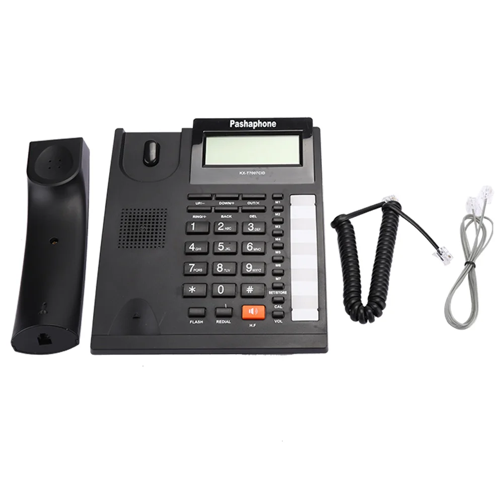 Large Buttons Extension Set Corded Phone with Speakerphone with LCD Display - Black
Large Buttons Extension Set Corded Phone with Speakerphone with LCD Display - Black