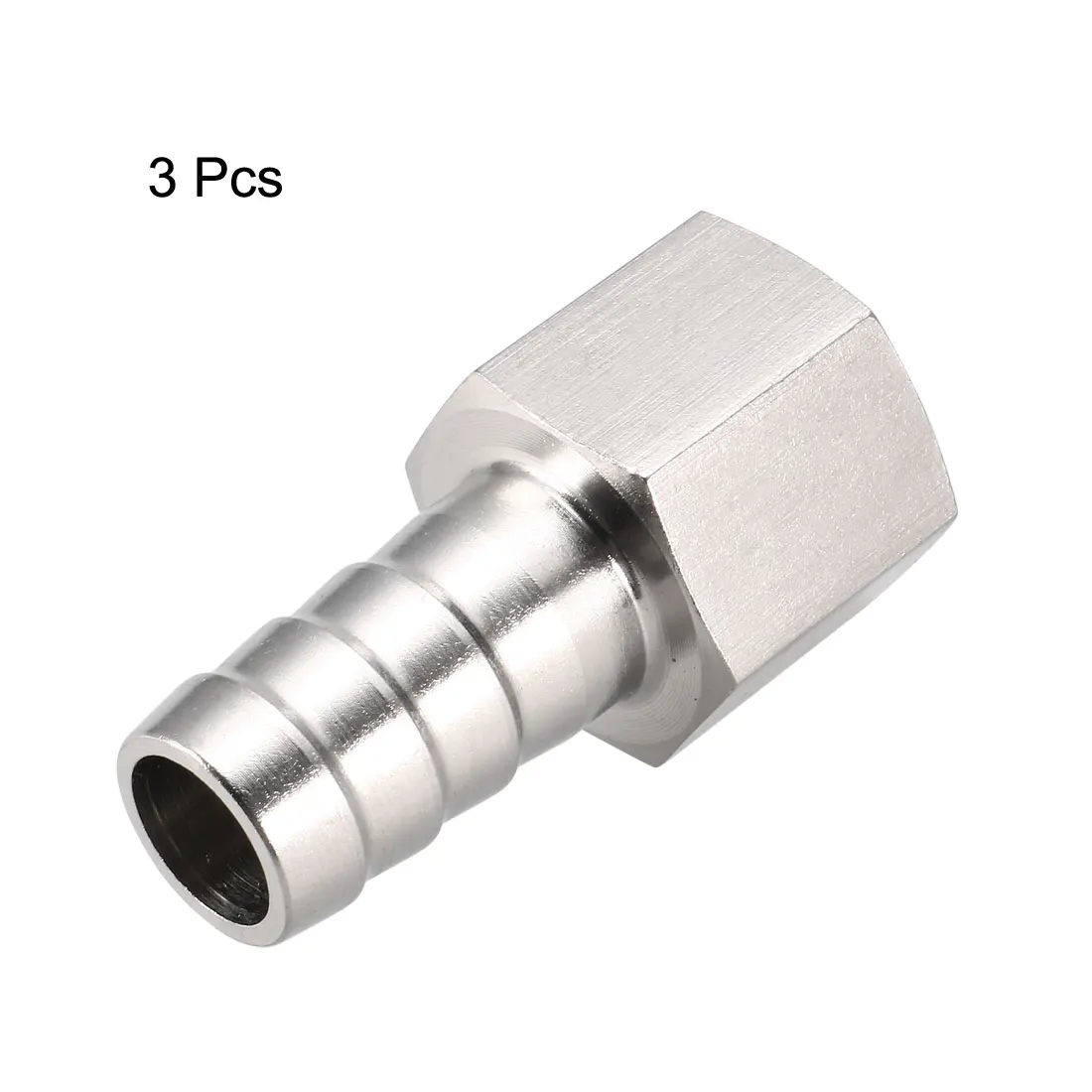 uxcell 3pcs Stainless Steel Barb Hose Fitting Connector Adapter 14mm Barbed X G3/8 Female Pipe
uxcell 3pcs Stainless Steel Barb Hose Fitting Connector Adapter 14mm Barbed X G3/8 Female Pipe