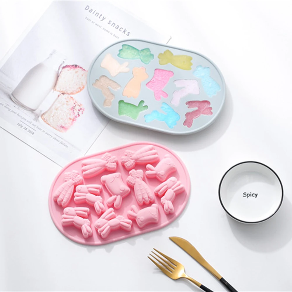 11 Even Silicone Mold Rabbit Carrot Chocolate Candy Flan Ice Cube Easter Baking Kitchen Mold Silicone Mold
11 Even Silicone Mold Rabbit Carrot Chocolate Candy Flan Ice Cube Easter Baking Kitchen Mold Silicone Mold