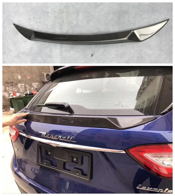 Fits For Maserati Levante 2016 2017 2018 2019 2020 High quality Carbon Fiber Car Rear Trunk Lip Spoiler Wing
Fits For Maserati Levante 2016 2017 2018 2019 2020 High quality Carbon Fiber Car Rear Trunk Lip Spoiler Wing
