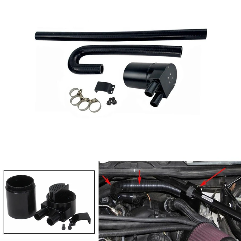 Aluminum Alloy Reservior Oil Catch Can Tank with Radiator Hose for -BMW N54 335I 135I E90 E92 E82 2006-2010
Aluminum Alloy Reservior Oil Catch Can Tank with Radiator Hose for -BMW N54 335I 135I E90 E92 E82 2006-2010