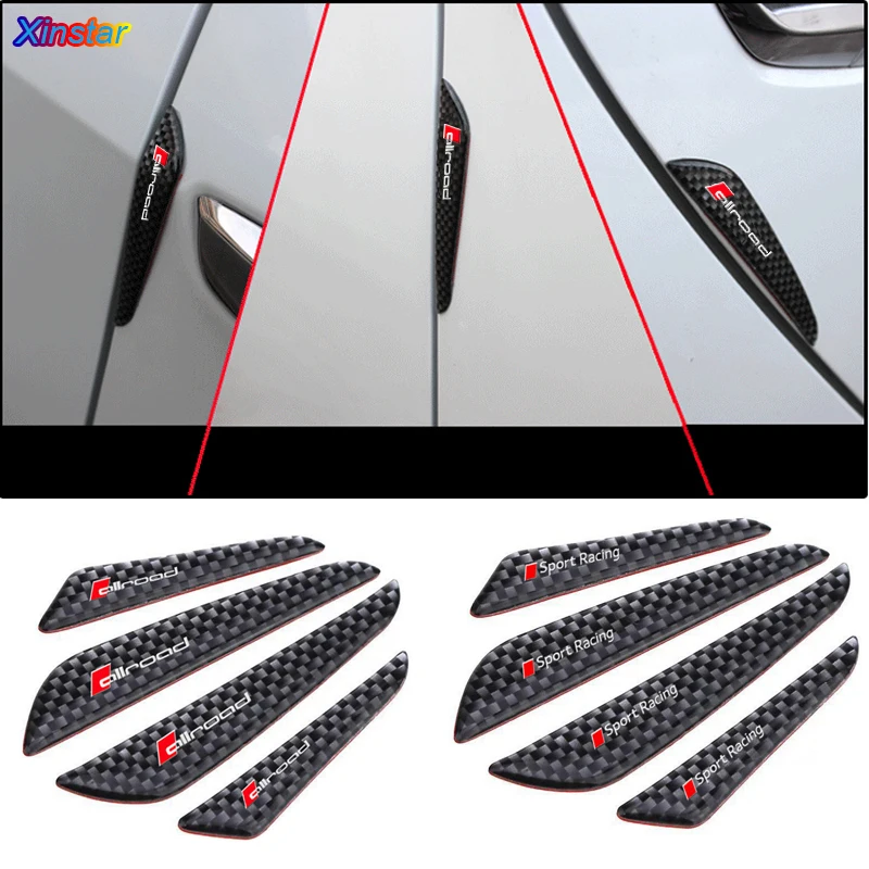 4pcs Carbon fiber Car Door Stickers for audi SLINE A3 A4 A5 A6 A7 A8 Q3 Q5 Q7 TT RS Car Accessories
4pcs Carbon fiber Car Door Stickers for audi SLINE A3 A4 A5 A6 A7 A8 Q3 Q5 Q7 TT RS Car Accessories