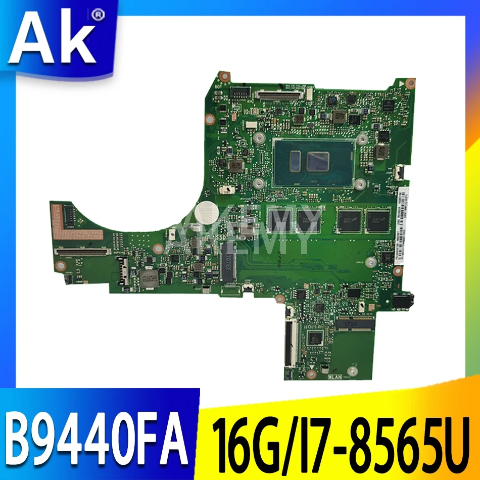 90NX01Z0-R00020 B9440FA 16G/I7-8565U Laptop motherboard For ASUS PRO B9440FA B9440F B9440U B9440UA Mainboard motherboard 
90NX01Z0-R00020 B9440FA 16G/I7-8565U Laptop motherboard For ASUS PRO B9440FA B9440F B9440U B9440UA Mainboard motherboard