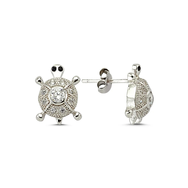 Silverlina Silver Zircon Stone Earrings
Silverlina Silver Zircon Stone Earrings