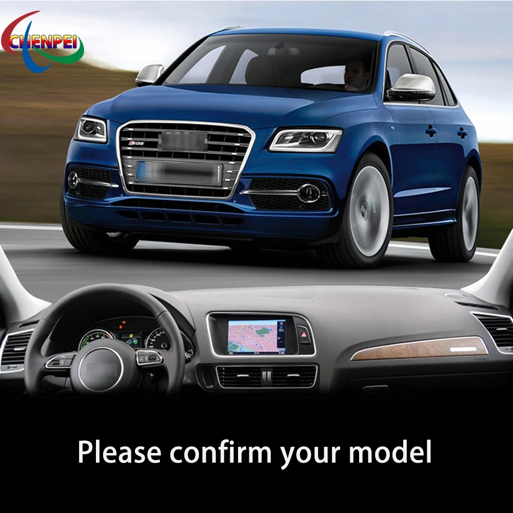 Противоскользящий коврик с защитой от УФ-лучей для Audi Q5 8R 2009 ~ 2016, чехол для приборной панели, защитная накладка от солнца, автомобильные аксе... 
Противоскользящий коврик с защитой от УФ-лучей для Audi Q5 8R 2009 ~ 2016, чехол для приборной панели, защитная накладка от солнца, автомобильные аксе...