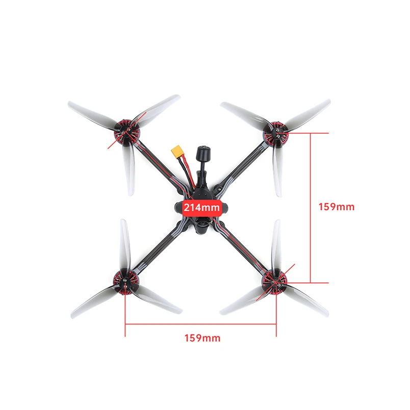 IFlight TP X5 HD F7 45A AIO Caddx Vista Nebula Nano Digital HD 2550KV/1900KV 4S 6S 5-дюймовый гоночный мини-Дрон FPV
IFlight TP X5 HD F7 45A AIO Caddx Vista Nebula Nano Digital HD 2550KV/1900KV 4S 6S 5-дюймовый гоночный мини-Дрон FPV
