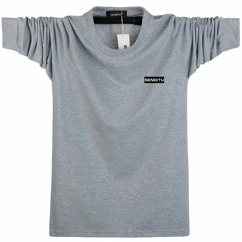2022 T Shirt Men Solid Color Homme Top Tees Men O-Neck Cotton Spring Autumn Long Sleeved Casual T-Shirts Plus Size 5XL 6XL
2022 T Shirt Men Solid Color Homme Top Tees Men O-Neck Cotton Spring Autumn Long Sleeved Casual T-Shirts Plus Size 5XL 6XL