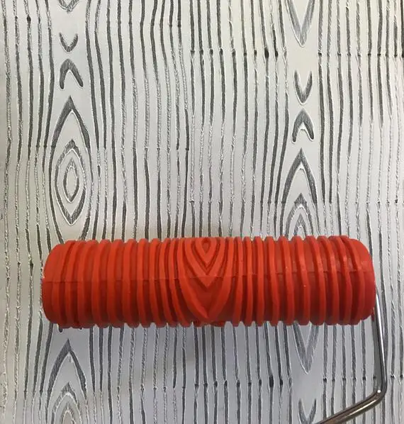 Текстурный малярный валик из резины