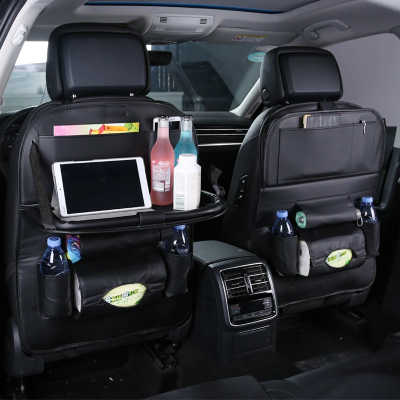 Car Back Seat Organizer WithTray Car Seat Protector Leather Foldable table Travel Accessories Organizer Storage Various supplies
Car Back Seat Organizer WithTray Car Seat Protector Leather Foldable table Travel Accessories Organizer Storage Various supplies
