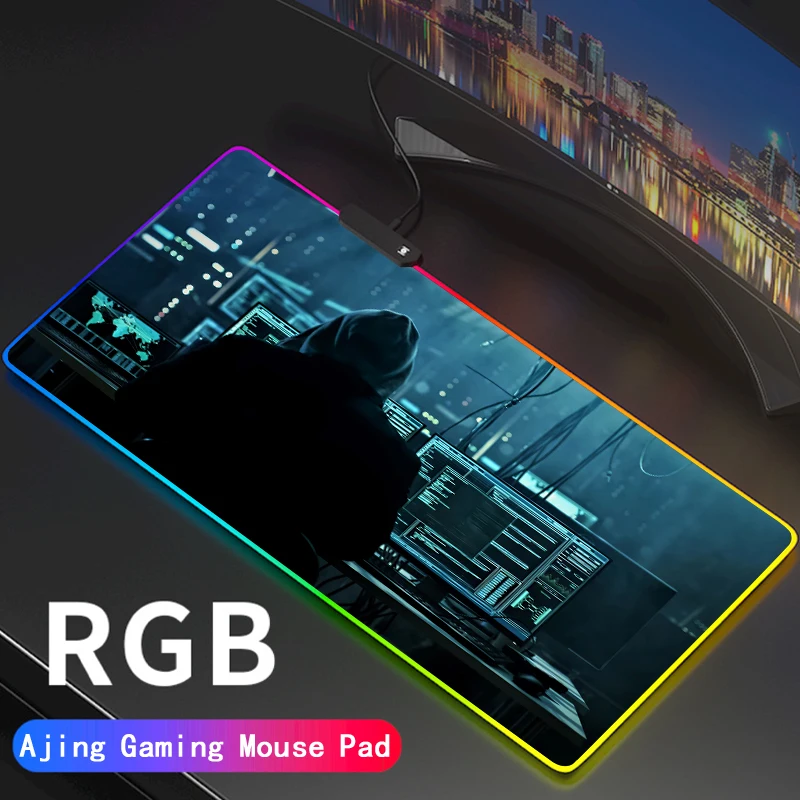 Игровой коврик для мыши с RGB-подсветкой, большой игровой коврик для скоростных игр с фиксируемым краем, светодиодный коврик для мыши, мягкий ...
Игровой коврик для мыши с RGB-подсветкой, большой игровой коврик для скоростных игр с фиксируемым краем, светодиодный коврик для мыши, мягкий ...