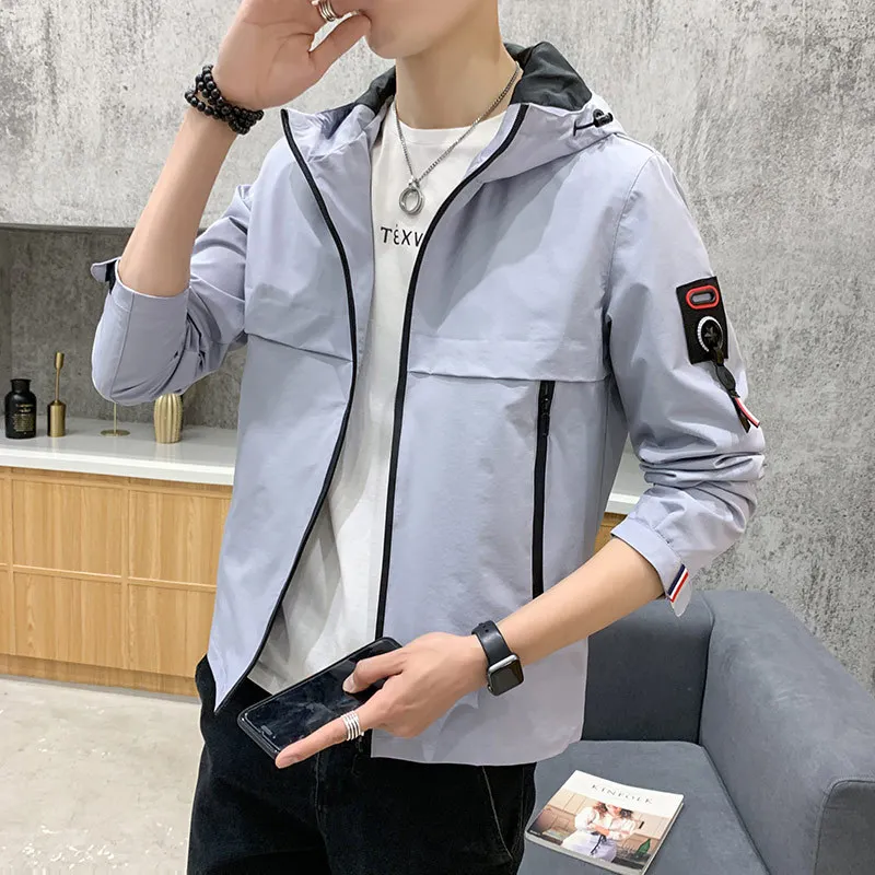 2021Spring and Autumn New Men's Jacket Hooded Jacket Men's Top Jackets for Men Clothing Mens Fashion Clothing Trends Windbreaker
2021Spring and Autumn New Men's Jacket Hooded Jacket Men's Top Jackets for Men Clothing Mens Fashion Clothing Trends Windbreaker