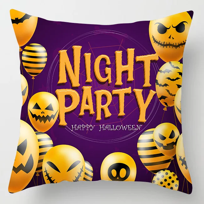45*45cm Halloween Purple Pumpkin Pillowcase Peach Skin Velvet Single Print Trick Or Treat Happy Halloween Party Decor For Home
45*45cm Halloween Purple Pumpkin Pillowcase Peach Skin Velvet Single Print Trick Or Treat Happy Halloween Party Decor For Home