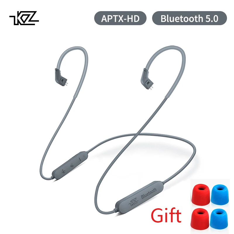 

KZ Aptx HD CSR8675 MMCX Bluetooth Module Earphone 5.0 Wireless Upgrade Cable Applies AS10/ZST/ZSNPro/ZS10Pro/AS16/ZSX/CA16/VX