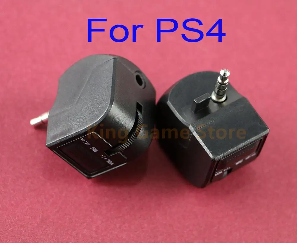 Адаптер 20 шт./лот для гарнитуры PS4 с управлением громкостью и игровым звуком