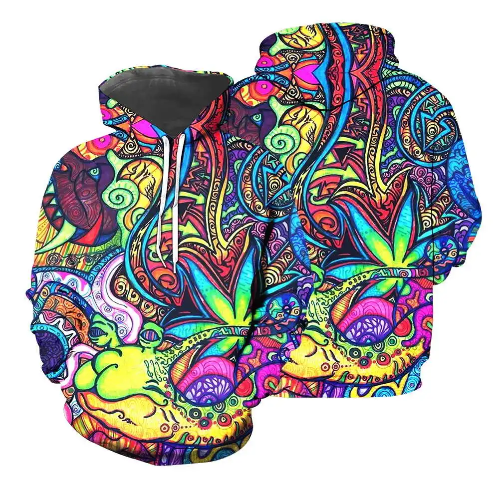 Unisex hooded sweatshirt, latest version, suitable for autumn and winter, long sleeves, psychedelic 3d
Unisex hooded sweatshirt, latest version, suitable for autumn and winter, long sleeves, psychedelic 3d