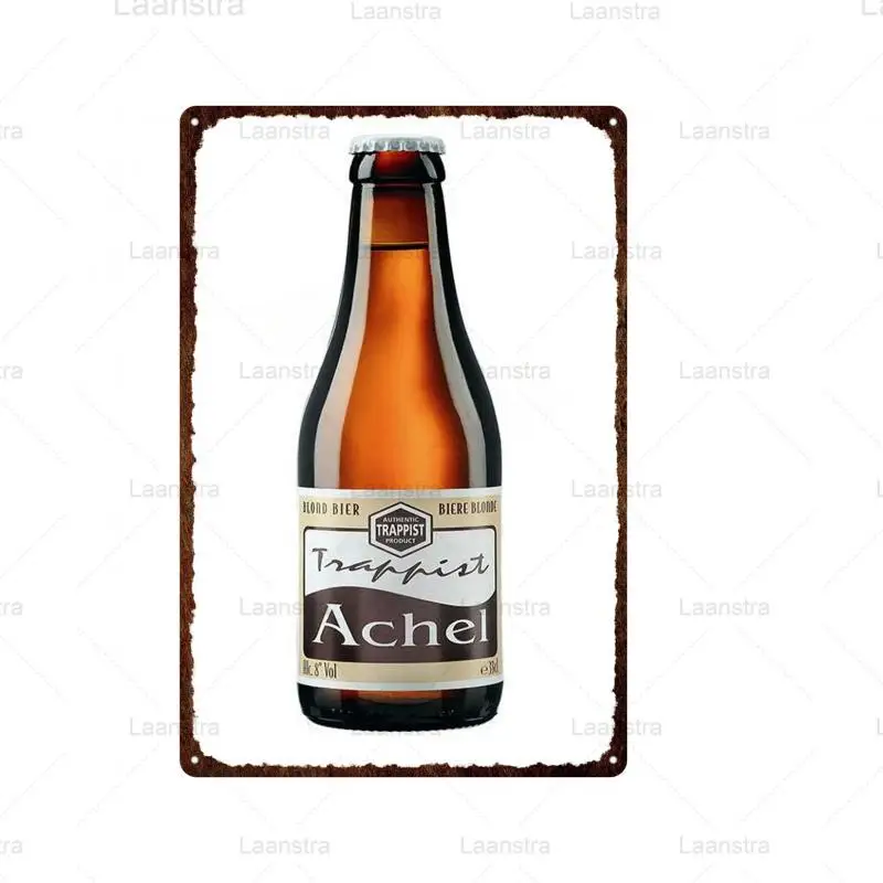 Westmalle Tripel & Achel Beer Tin Sign Metal Iron Painting Personality Bedroom Wall Art Creative Bar Hotel KTV Room Decoration 
Westmalle Tripel & Achel Beer Tin Sign Metal Iron Painting Personality Bedroom Wall Art Creative Bar Hotel KTV Room Decoration