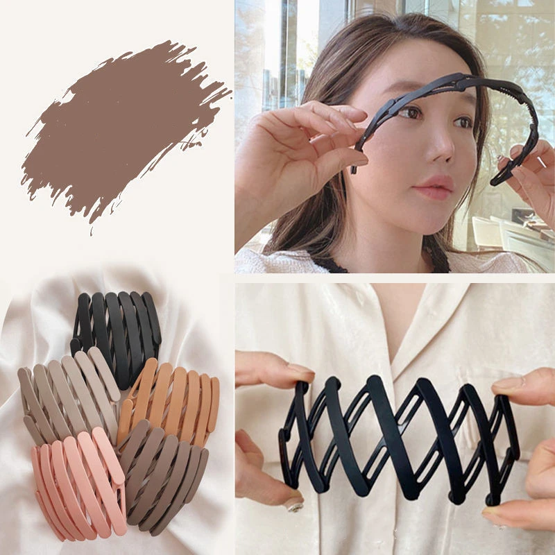 Fashionable Foldable Headband Telescopic Ever Changing Frosted Toothed Expandable Hair Bands with Anti-slip Tooth accessories
Fashionable Foldable Headband Telescopic Ever Changing Frosted Toothed Expandable Hair Bands with Anti-slip Tooth accessories