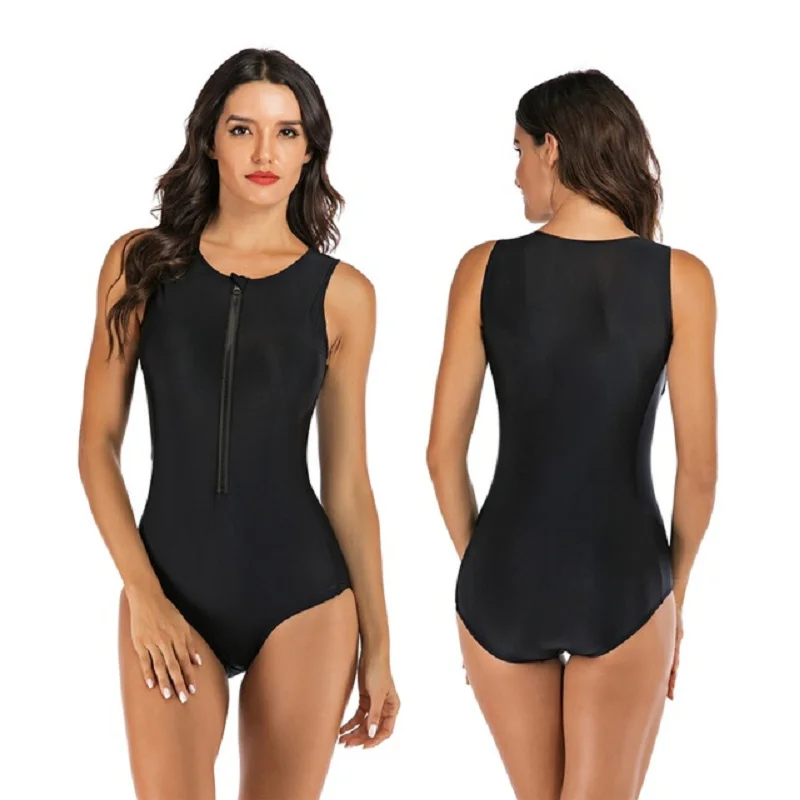 Sexy One Piece Swimsuit Women Swimwear 2020 Zip Monokini Leaf Print Surfing High Neck Beach Bathing Suit Swimming Suit Female XL
Sexy One Piece Swimsuit Women Swimwear 2020 Zip Monokini Leaf Print Surfing High Neck Beach Bathing Suit Swimming Suit Female XL