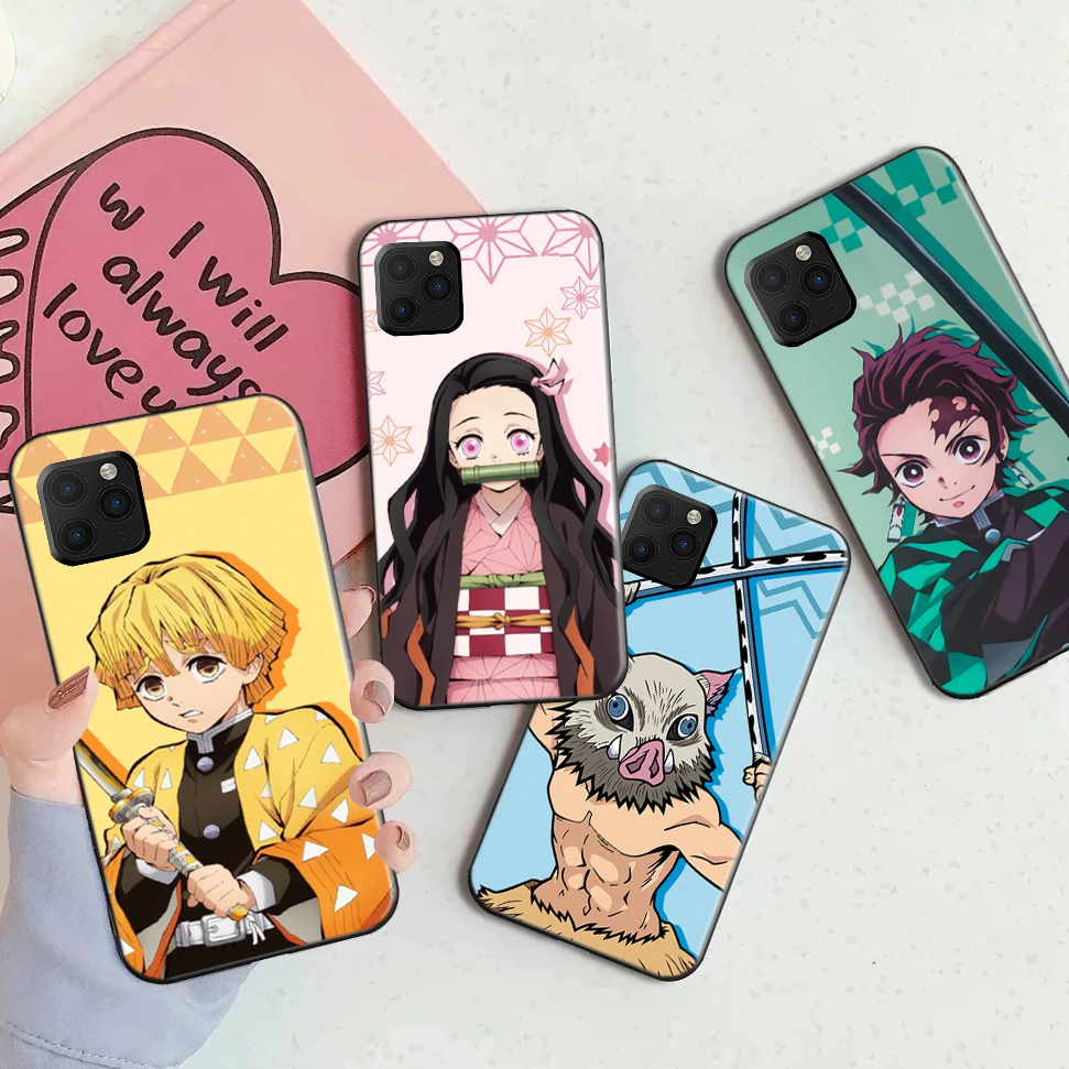 Cartoon Japan Anime Demon Slayer Phone Case For iPhone 11 11 Pro 12 12 Pro SE 2020 XR 13 13Pro 7 8 Kamado Nezuko Cover Fundas
Cartoon Japan Anime Demon Slayer Phone Case For iPhone 11 11 Pro 12 12 Pro SE 2020 XR 13 13Pro 7 8 Kamado Nezuko Cover Fundas
