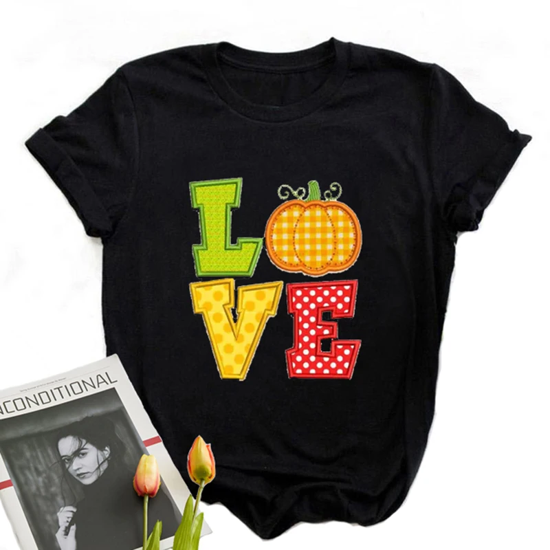 Cute Women T-Shirts Women's Shirts For Summer Fashion Women Tops 2021 Vintage T-Shirts Woven Fabric Mosaic Love Text T-Shirts
Cute Women T-Shirts Women's Shirts For Summer Fashion Women Tops 2021 Vintage T-Shirts Woven Fabric Mosaic Love Text T-Shirts