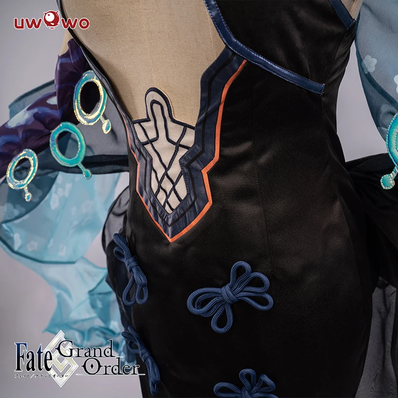 Uwowo Fate Grand Order/FGO Yang Guifei/Yang Yuhuan Stage3 костюм для косплея сексуальное платье|Костюмы