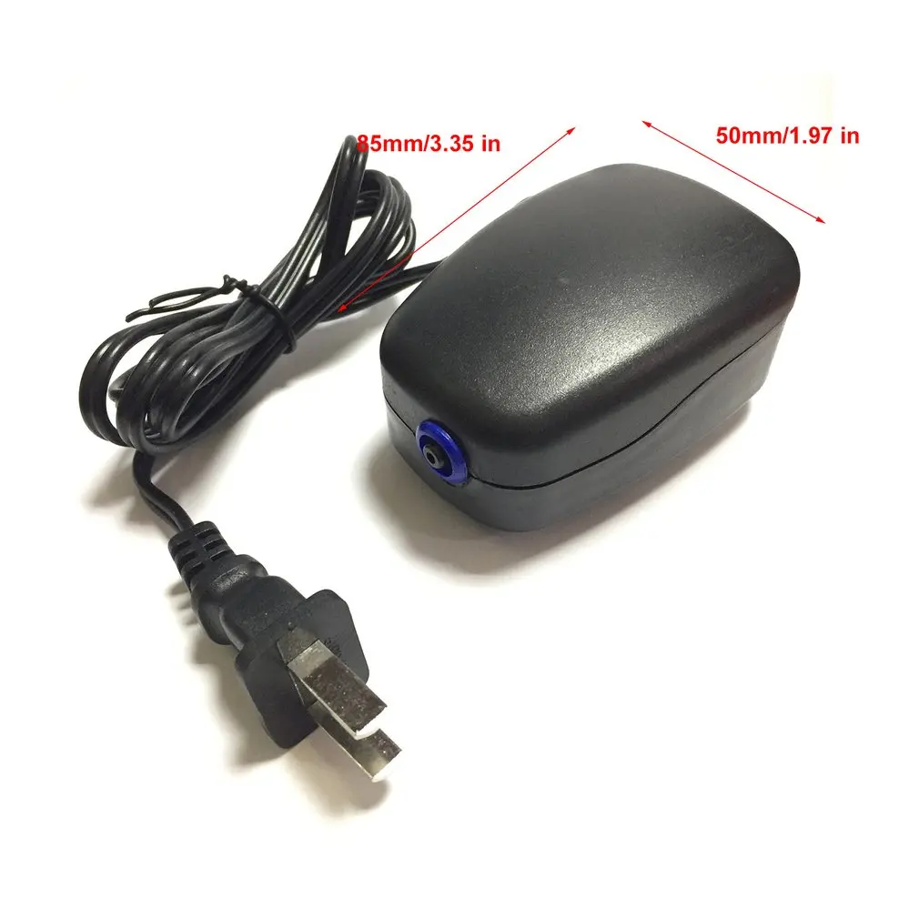 Black Compact Small Super Silent Electrical 220-240V 3W Fish Aquarium Oxygenation Air Pump Low Noise Large Flow Long Life
Black Compact Small Super Silent Electrical 220-240V 3W Fish Aquarium Oxygenation Air Pump Low Noise Large Flow Long Life