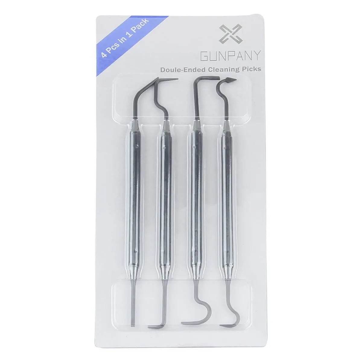 Gunpany 4pcs 175mm/6.9" Polymer Double Side Cleaning Picks Hunting Handgun Cleaning Kit Tactical Rifle Pistol Cleaning Tool
Gunpany 4pcs 175mm/6.9" Polymer Double Side Cleaning Picks Hunting Handgun Cleaning Kit Tactical Rifle Pistol Cleaning Tool