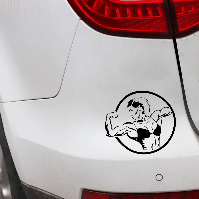 YJZT 17CM*15.2CM Woman Gym Club Personality Funny Cartoon Car Sticker Vinyl Decals C31-0048
YJZT 17CM*15.2CM Woman Gym Club Personality Funny Cartoon Car Sticker Vinyl Decals C31-0048