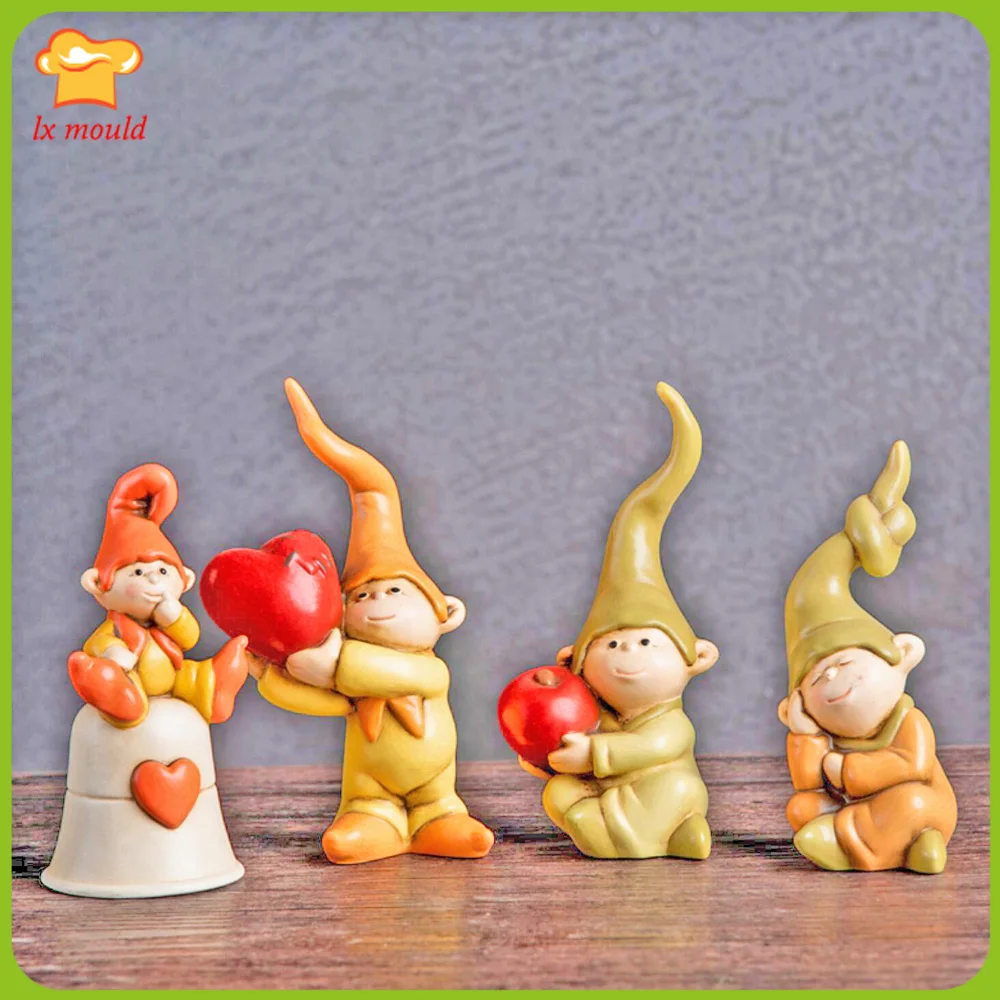 New European and American Forest Elf Silicone Molds Anime Mythical Story Characters Fun Home Candle Plaster Resin Jewelry Moulds
New European and American Forest Elf Silicone Molds Anime Mythical Story Characters Fun Home Candle Plaster Resin Jewelry Moulds