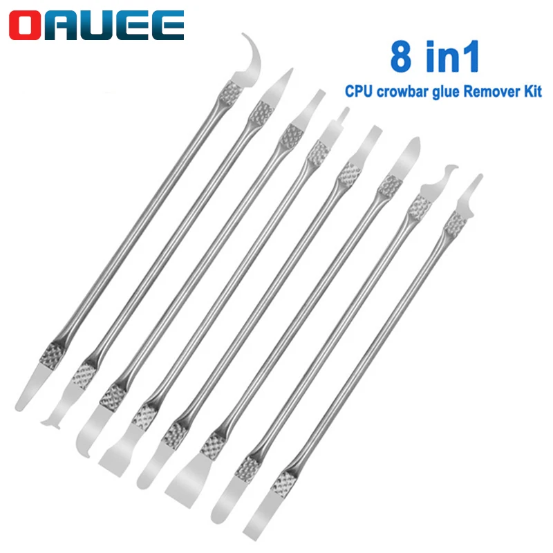 8 in 1 Repair Thin Tools Set IC Chip CPU Metal Remover Burin To Remove For Mobile Phone Computer CPU NAND IC Chip Repair
8 in 1 Repair Thin Tools Set IC Chip CPU Metal Remover Burin To Remove For Mobile Phone Computer CPU NAND IC Chip Repair