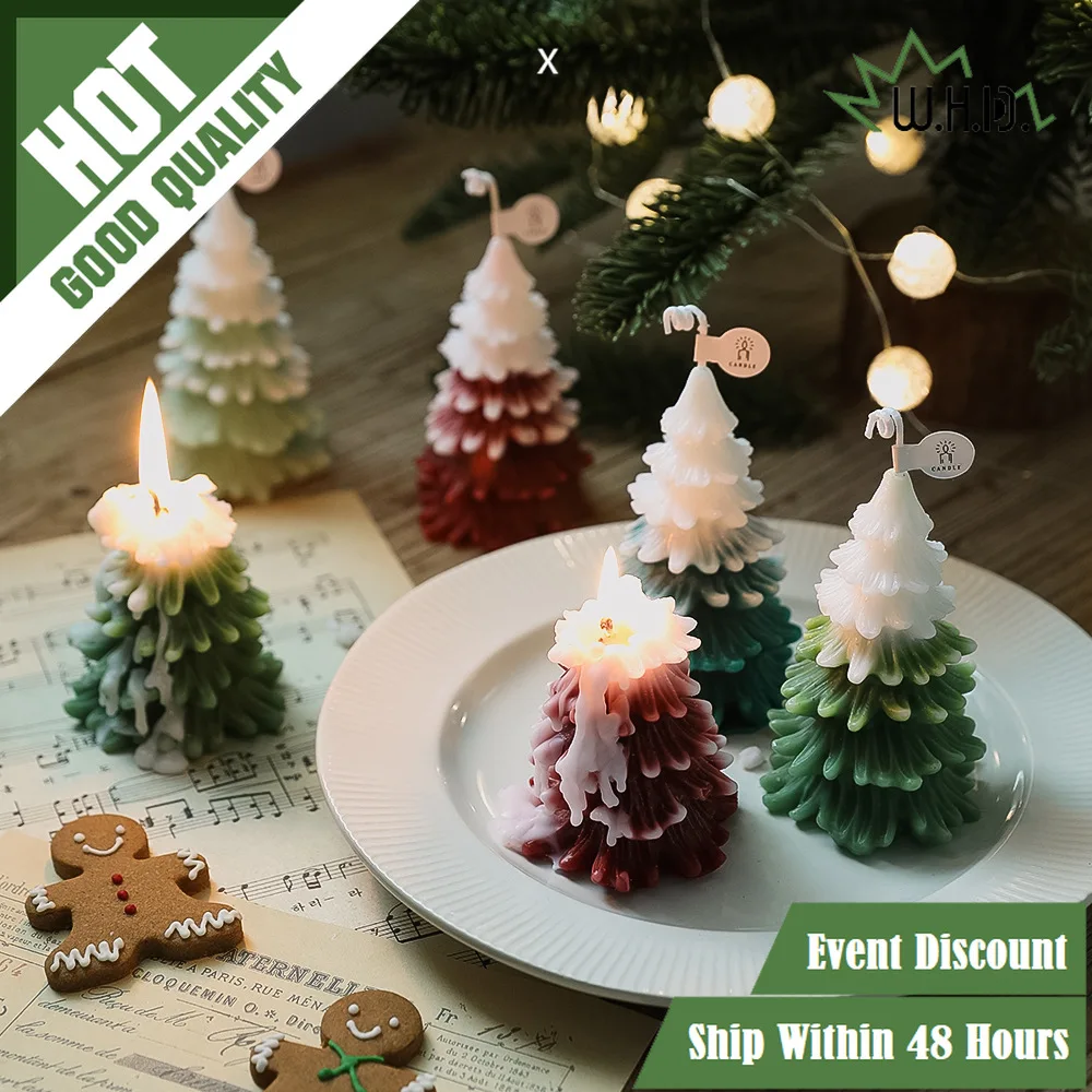Christmas Tree Scented Candle Pine Shape Candles for Christmas Home Decoration Keep The Air Fresh Desktop Crafts
Christmas Tree Scented Candle Pine Shape Candles for Christmas Home Decoration Keep The Air Fresh Desktop Crafts