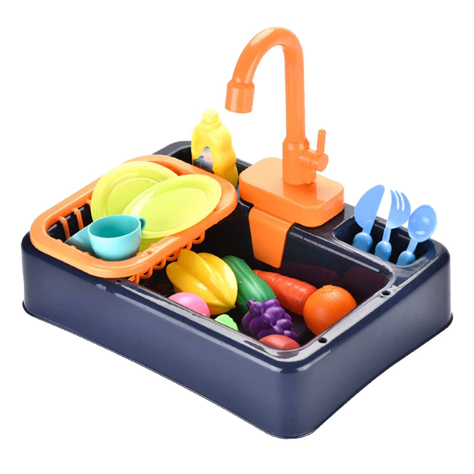 Kitchen Sink Toys Sink Electric Dishwasher Kids Sink Playset D50
Kitchen Sink Toys Sink Electric Dishwasher Kids Sink Playset D50