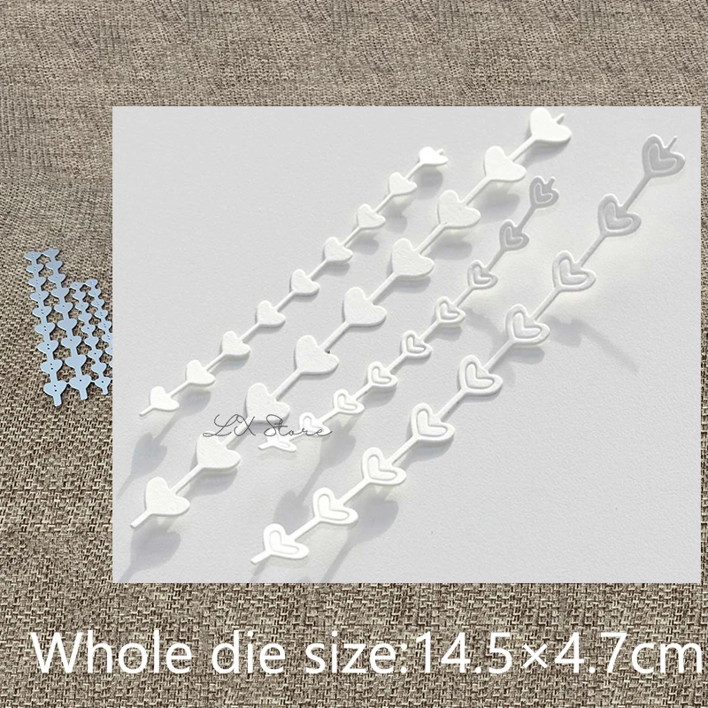 XLDesign Craft Metal Cutting Die stencil mold 4pcs heart strip decoration scrapbook Album Paper Card Craft Embossing die cuts
XLDesign Craft Metal Cutting Die stencil mold 4pcs heart strip decoration scrapbook Album Paper Card Craft Embossing die cuts