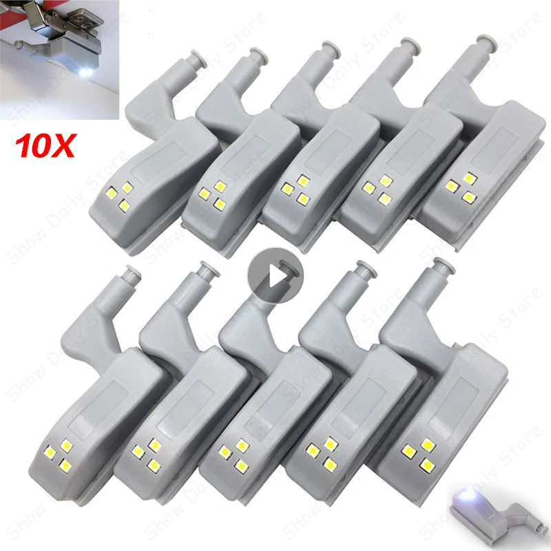10/5Pcs LED Smart Touch Induction Cabinet Light Cupboard Inner Hinge Lamp Sensor Light Night Light For Kitchen Closet Wardrobe
10/5Pcs LED Smart Touch Induction Cabinet Light Cupboard Inner Hinge Lamp Sensor Light Night Light For Kitchen Closet Wardrobe