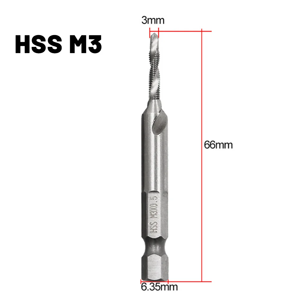 Для авторемонта композитный коснитесь сверло M3/M4/M5/M6/M8/M10 нитки 1/4 ''шестигранным хвостовиком HSS
Для авторемонта композитный коснитесь сверло M3/M4/M5/M6/M8/M10 нитки 1/4 ''шестигранным хвостовиком HSS