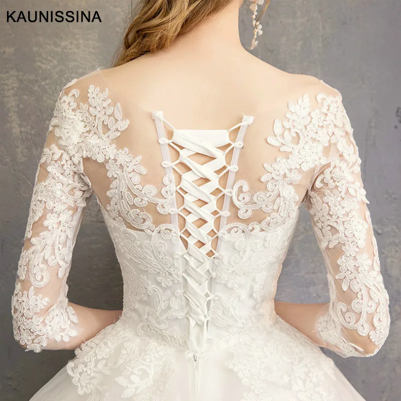 KAUNISSINA Luxury Long Train Wedding Dress Sweetheart White Sexy Wedding Dresses Bridal Gown Wedding Vestidos
KAUNISSINA Luxury Long Train Wedding Dress Sweetheart White Sexy Wedding Dresses Bridal Gown Wedding Vestidos
