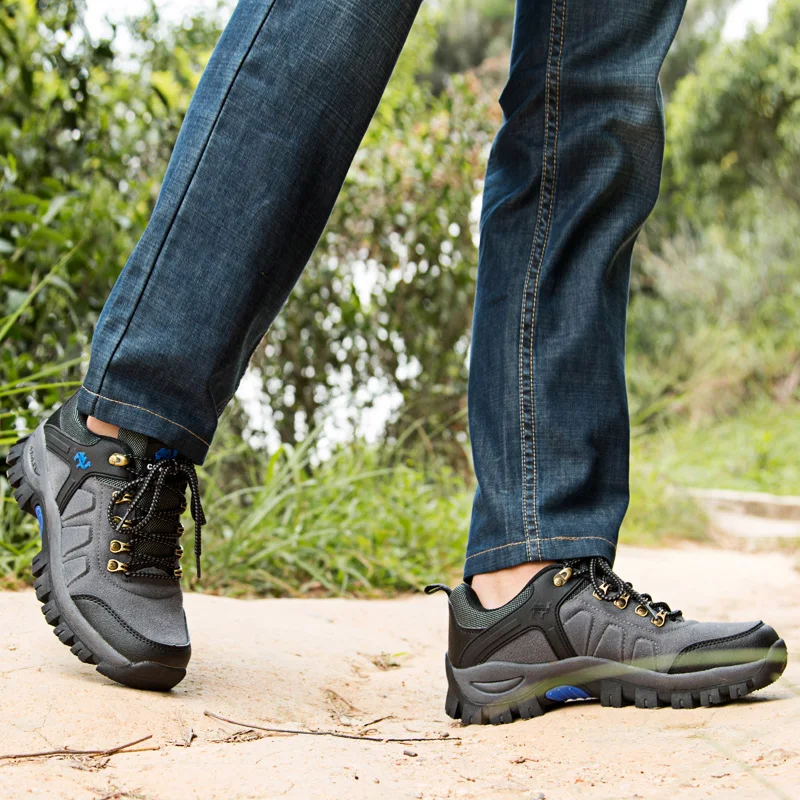 Wear-Resistance Men Hiking Shoes Waterproof Mountain Climbing Sneakers Lace Up Trekking Sports Male Outdoor Walking Zapatillas 9
Wear-Resistance Men Hiking Shoes Waterproof Mountain Climbing Sneakers Lace Up Trekking Sports Male Outdoor Walking Zapatillas 9