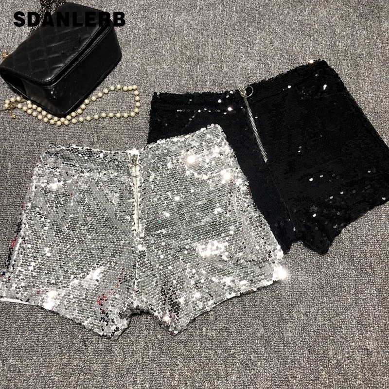 Spring 2022 New Slim Fit Shorts All-Match Sequin Zipper High Waist Sexy Nightclub Shorts Shiny Stage Girl's Casual Hot Pants
Spring 2022 New Slim Fit Shorts All-Match Sequin Zipper High Waist Sexy Nightclub Shorts Shiny Stage Girl's Casual Hot Pants