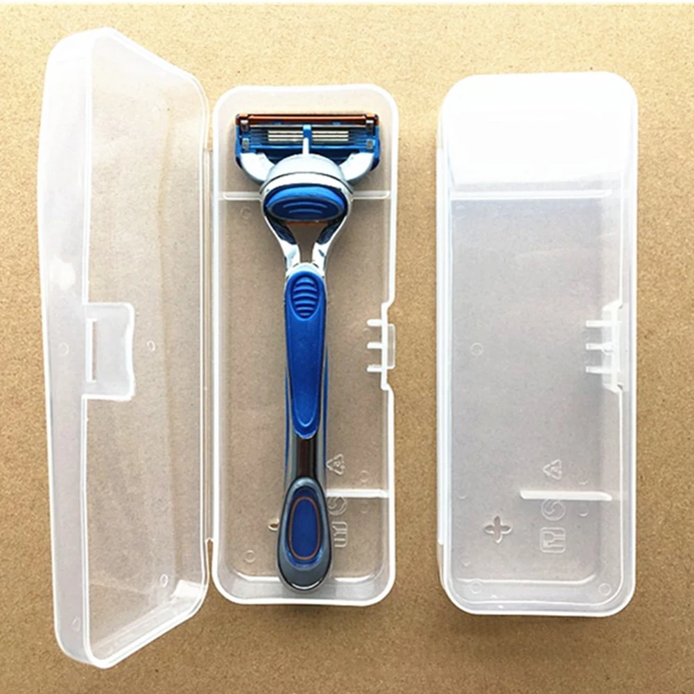 Transparent Razor Storage Box Portable Lightweight Razor Holder Protector Case for Men Home Travel Bathroom Use Razor Organizer
Transparent Razor Storage Box Portable Lightweight Razor Holder Protector Case for Men Home Travel Bathroom Use Razor Organizer