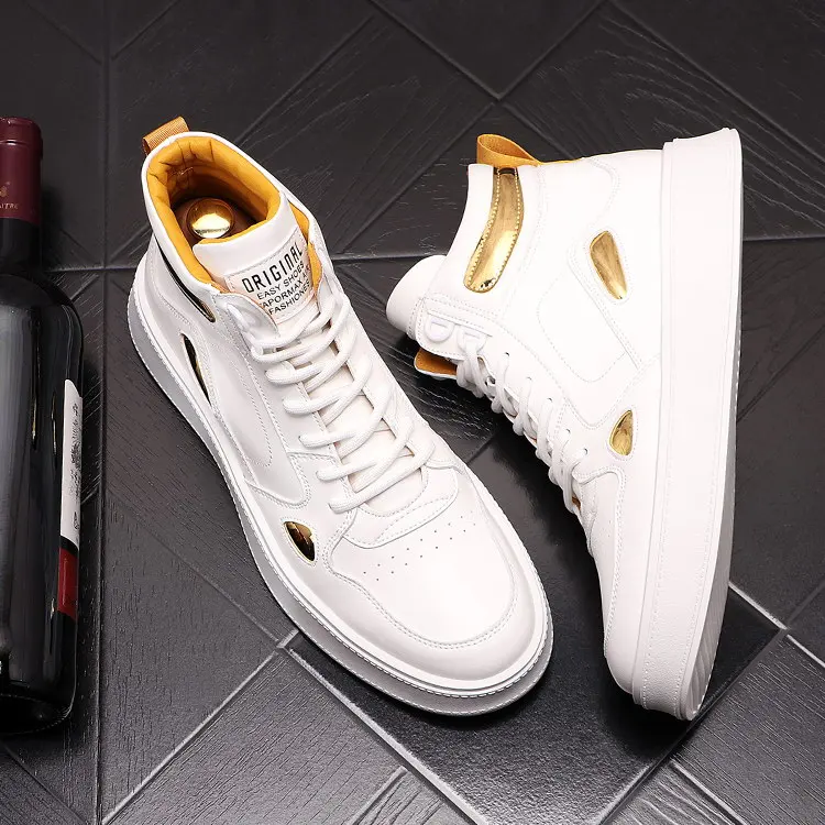 New 2020 Luxury Brand Men Casua Sneakers Comfort Shoes Designer Breathable High Tops Younger Street Tennis Zapatos De Hombre
New 2020 Luxury Brand Men Casua Sneakers Comfort Shoes Designer Breathable High Tops Younger Street Tennis Zapatos De Hombre