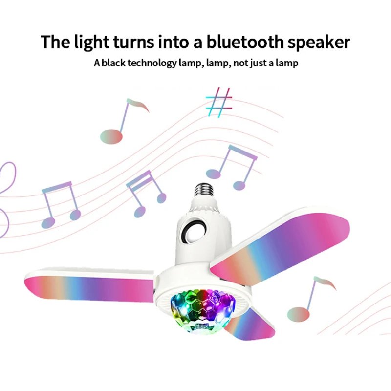 40W E27 Crystal Small Magic Ball Trefoil Bluetooth Music Light Remote Control RGB LED Soft Light Energy-saving Foldable Lamp
40W E27 Crystal Small Magic Ball Trefoil Bluetooth Music Light Remote Control RGB LED Soft Light Energy-saving Foldable Lamp