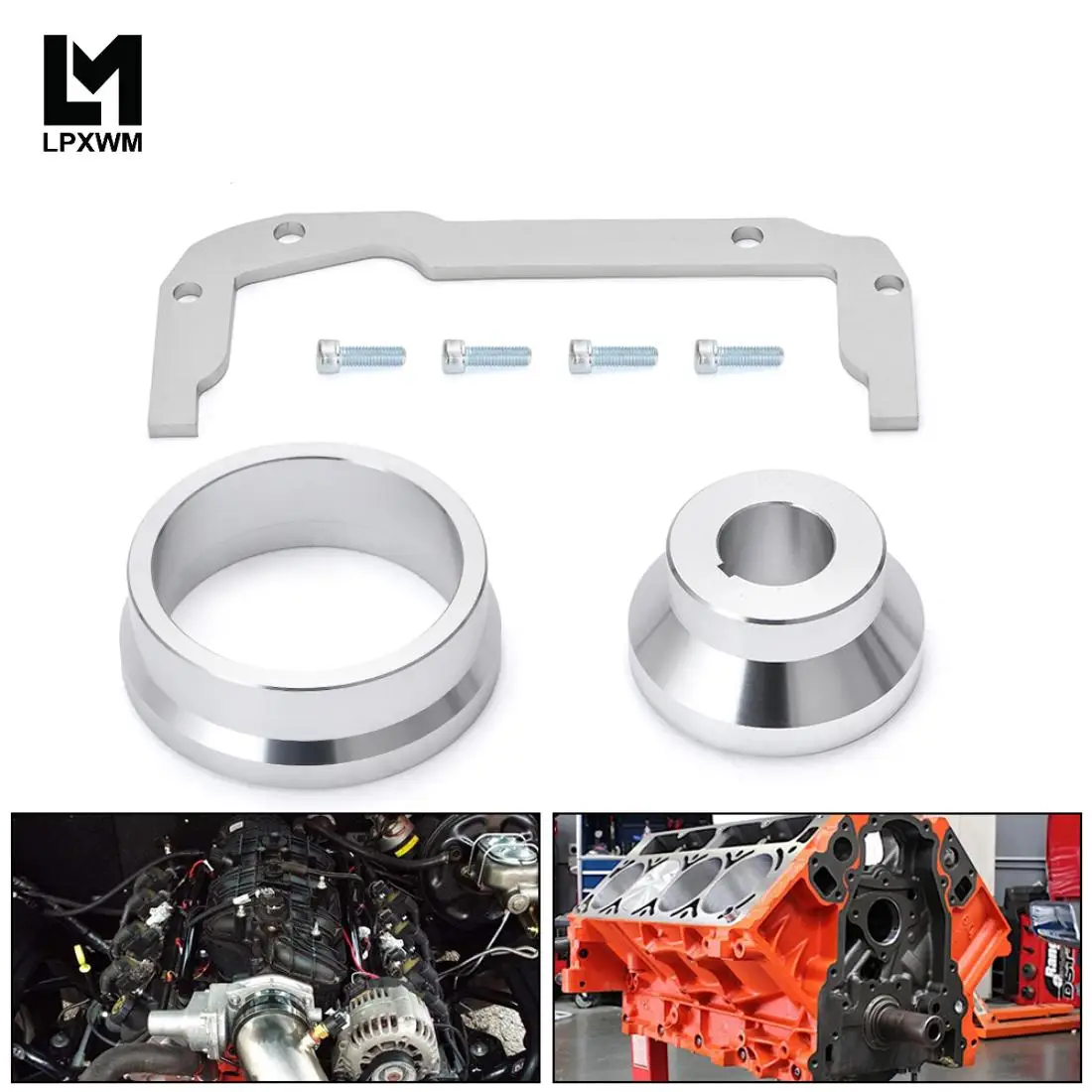 Front and Rear Cover Oil Pan Alignment Tool Kit For GM LS Engines 4.8 5.3 5.7 6.0 6.2 LS1 LS2 LS3 LS4 LS6 LS7 LS9 LSA LQ4 LQ9
Front and Rear Cover Oil Pan Alignment Tool Kit For GM LS Engines 4.8 5.3 5.7 6.0 6.2 LS1 LS2 LS3 LS4 LS6 LS7 LS9 LSA LQ4 LQ9