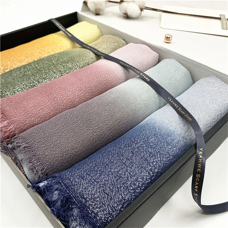 Large Size Cotton Hijab Scarf with Silk Wire Luxury Tie Dye Tassel Scarves Muslim Ombre Shiny Women Hijab Shimmer Scarves
Large Size Cotton Hijab Scarf with Silk Wire Luxury Tie Dye Tassel Scarves Muslim Ombre Shiny Women Hijab Shimmer Scarves