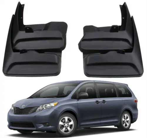 

Крыло брызговиков для Toyota Sienna 2011 2012 2013 2014 2015 2016 2017, передние и задние щитки от грязи, брызговики, аксессуары для грязи