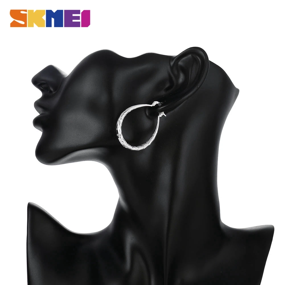 SKMEI CE295 S925 Sterling Silver Oval Fish Pattern Round Earrings for Women Jewelry Recommend Romantic Gift 2021
SKMEI CE295 S925 Sterling Silver Oval Fish Pattern Round Earrings for Women Jewelry Recommend Romantic Gift 2021