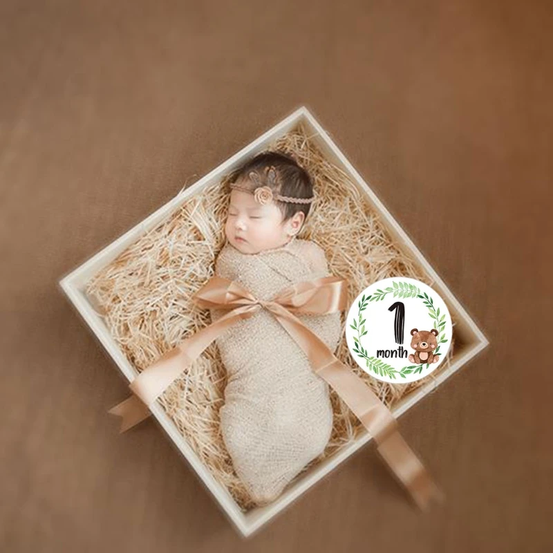 50LE 12 Pcs/Set Newborn Milestone Memorial Month Stickers Floral Baby Monthly Sticker
50LE 12 Pcs/Set Newborn Milestone Memorial Month Stickers Floral Baby Monthly Sticker